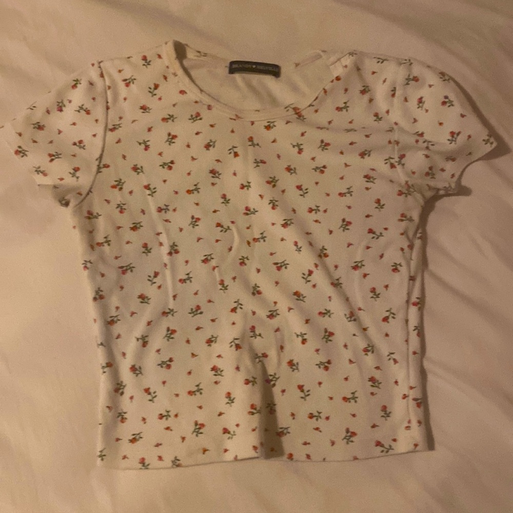 Rose Brandy Melville Crop Top